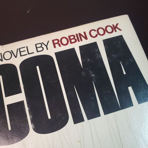 Coma A Novel Robin Cook 1977 Book Club Edition Hardcover DJ Little Brown BCE - Picture 15 of 16